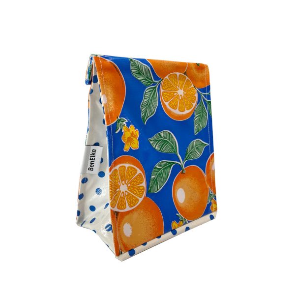 Lunch Bag - Blue Oranges