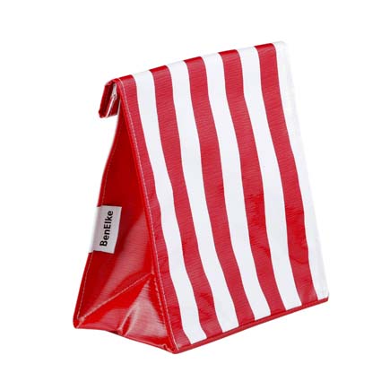 Lunch Bag - Red Stripes