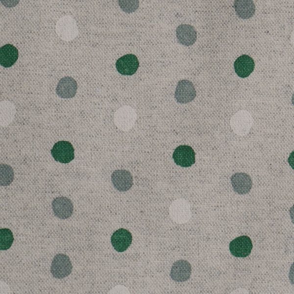 Stain Resistant Tablecloth – Spots Green Medium 150cm x 250cm